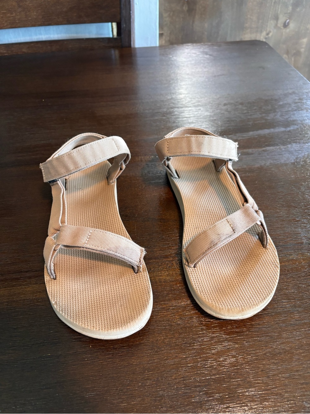 Teva Women's Tan Strappy Casual Sandals